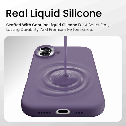 iPhone 17 Pro Max Silicone Case – MagSafe Silicon Cover - Stone Grey | Urban Gorilla