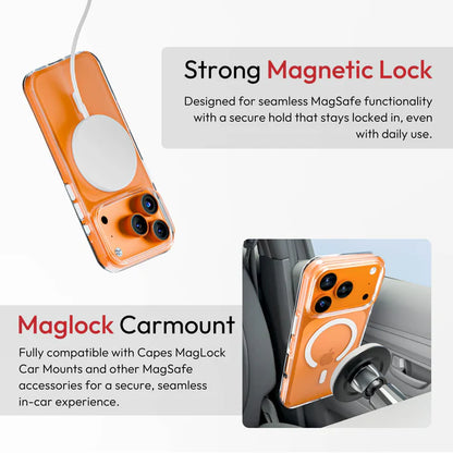 iPhone 16 Clear Case – MagSafe Crystal Cover