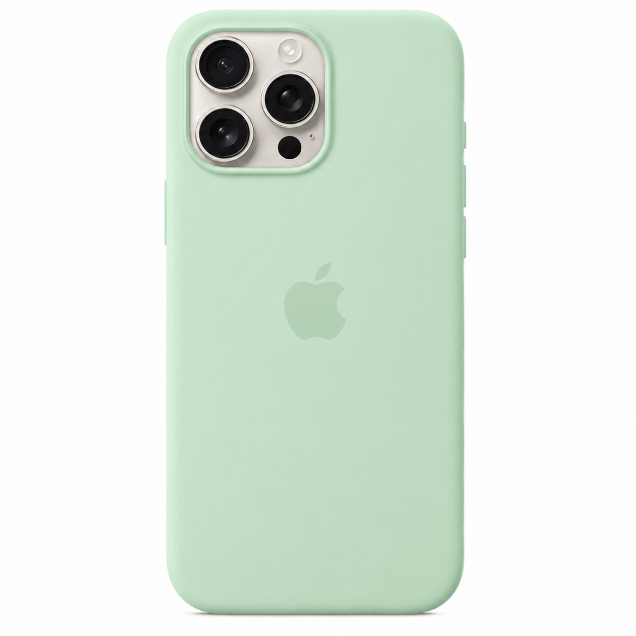 iPhone 15 Pro Max Silicone Case – Pine Green