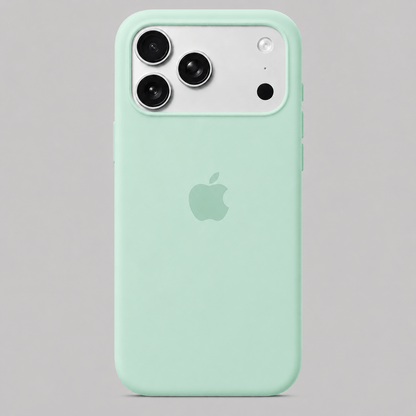iPhone 17 Pro Max Silicone Case – MagSafe Silicon Cover - Teal Blue | Urban Gorilla